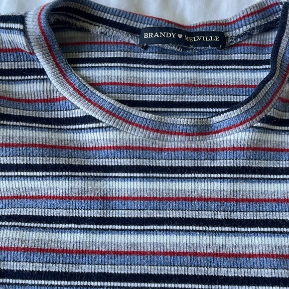 Brandy Melville Striped long sleeve - Picture 2 of 2